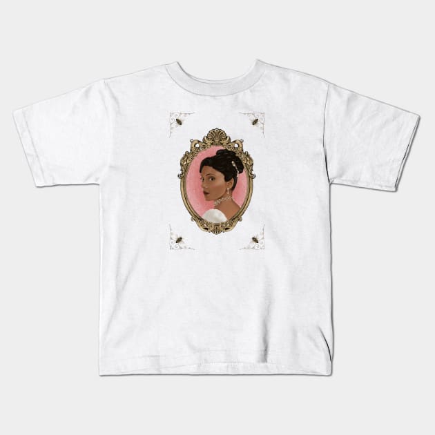 Bridgerton - Edwina Kids T-Shirt by Enami